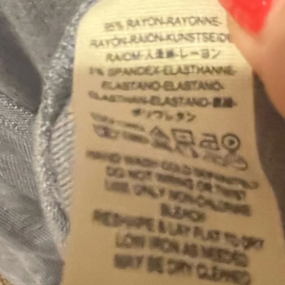 NWT Free People oversized light-wt long sleeve faux wrap drape top, size Small - Picture 7 of 7